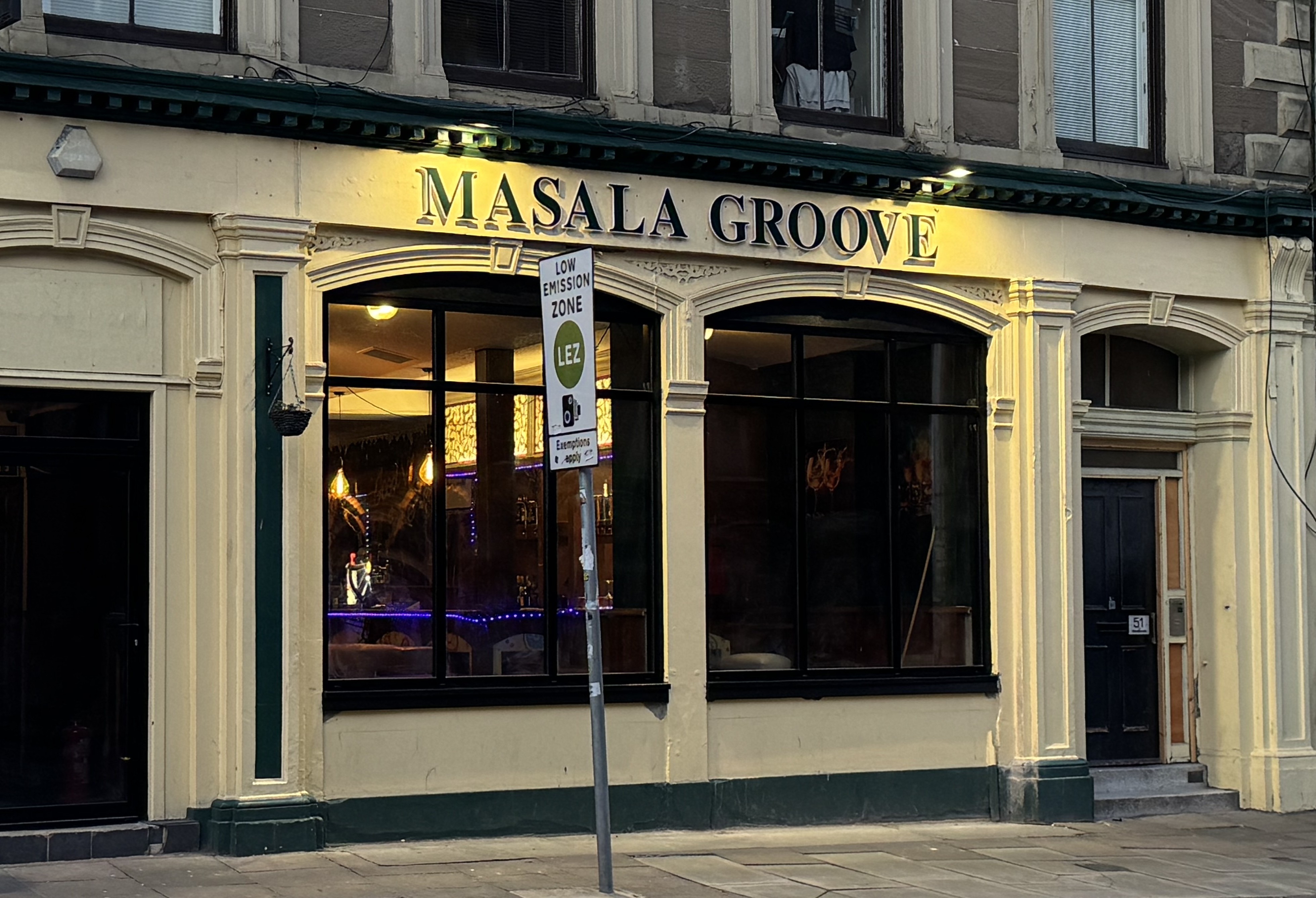 Masala Groove interior